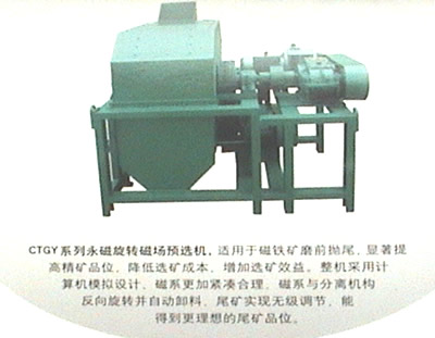CTGY系列永磁旋轉磁場預選機