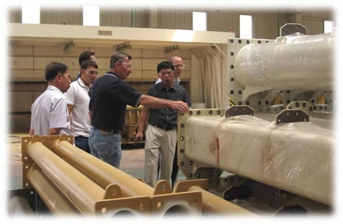 客戶參觀考察奧瑞生產車間