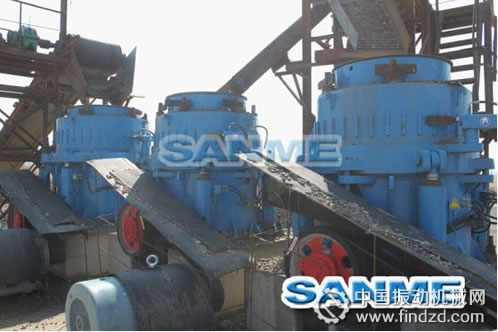 上海山美重型礦山機械鐵礦石破碎篩分生產線交付竣工投產