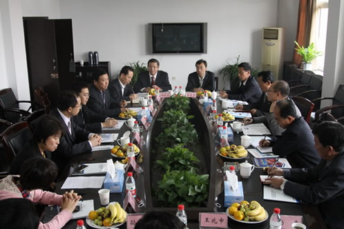 朝鮮科技代表團至煤炭科學研究總院唐山分院洽談交流