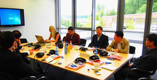 中國砂石協會秘書長韓繼先應邀參加世界知名破碎機企業維特根2012采礦技術節