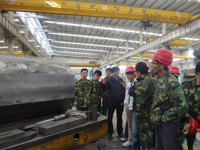 洛陽大華重機大件車間、機加車間，金構(gòu)和裝配車間培訓(xùn)