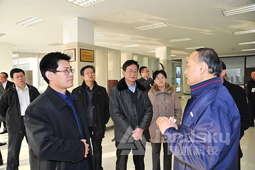 濟寧市政府領導一行至唐山陸凱科技考察調(diào)研