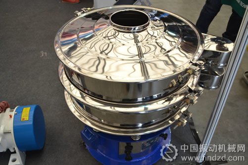 威猛振動此次寶馬展展出的旋振篩產品