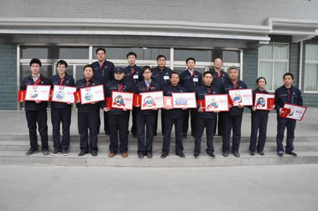 新鄉(xiāng)巴山航空材料有限公司進行季度&ldquo;明星&rdquo;表彰會 巴山文化再添新亮點