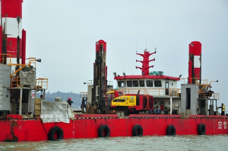 阿特拉斯&bull;科普柯ROC L6鉆機在海事工程中成功應用