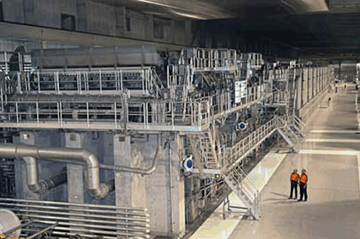 澳大利亞 Amcor 公司9號板紙生產(chǎn)線成功投入運行