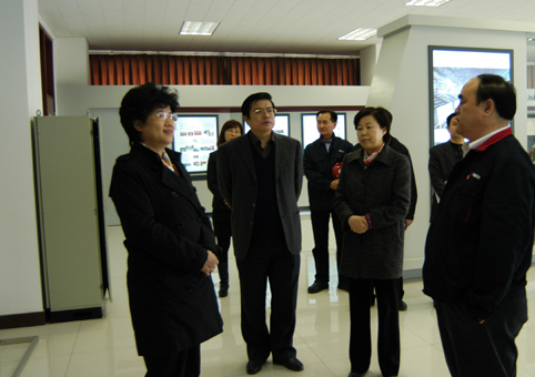 唐山副市長一行至唐山陸凱科技考察調研