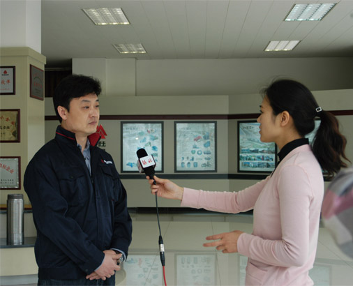 陸凱科技公司董事長李松奕接受河北電視臺(tái)專訪