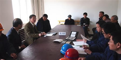 中國砂石協會韓繼先秘書長等一行走訪冀東發展集團