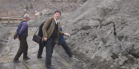 中國砂石協會韓繼先秘書長等一行走訪冀東發展集團