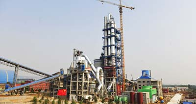 中信重工總包日產3200噸宛北水泥生產線竣工投產