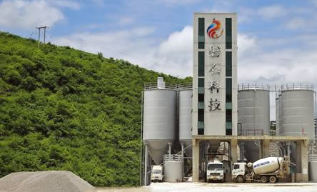 貴州雙越磐石建材項目現代化廠區