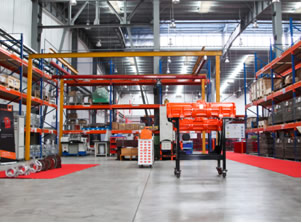 電機展示單元展示馬丁工程振動電機產品，嚴格質量控制及先進的生產工藝使馬丁振動電機贏得客戶信賴