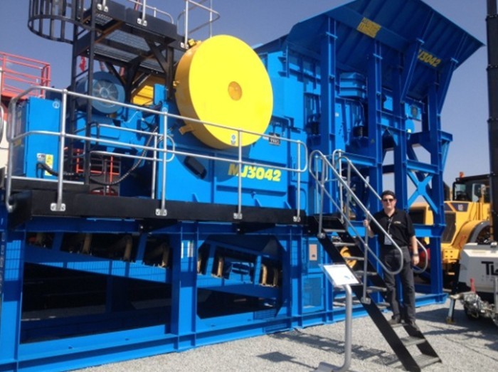 TRIO的各種喂料設備、顎式破碎機、錐破碎機、反擊式破碎機、破碎篩分設備