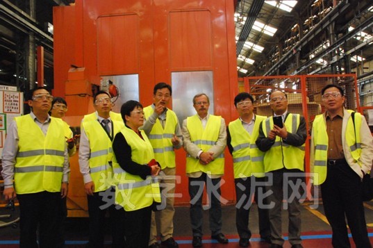 中國水泥協會機制砂石骨料考察團到美卓礦機（法國）工廠考察交流