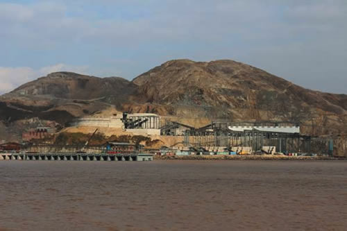 浙江金鑫集團投資的日產6萬噸砂石骨料礦在舟山順利投產