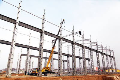 許昌禹州維強重型礦山設備生產項目正加緊建設