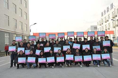 新鄉(xiāng)巴山濾材舉行首屆職工冬季長(zhǎng)跑比賽