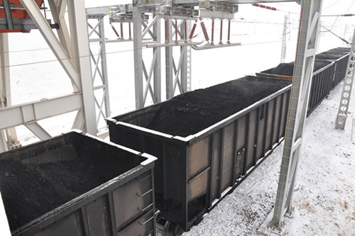 中煤平朔集團東露天選煤廠裝車系統正式開通