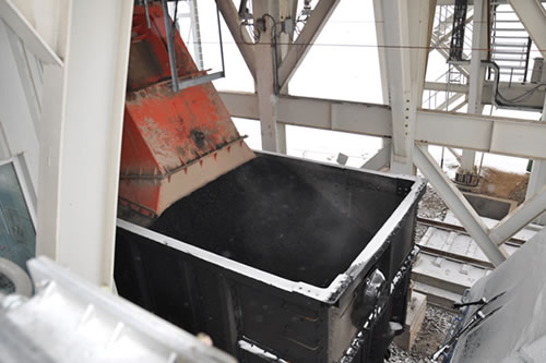 中煤平朔集團東露天選煤廠裝車系統正式開通