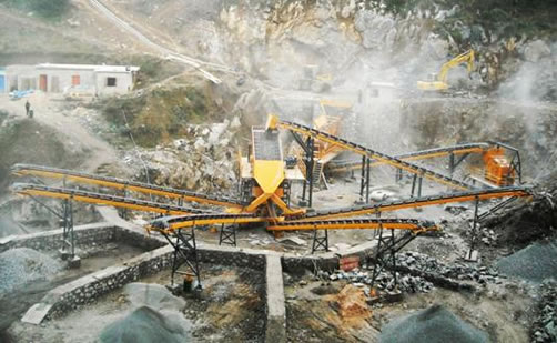 徐工首套機制砂石設備調試完成