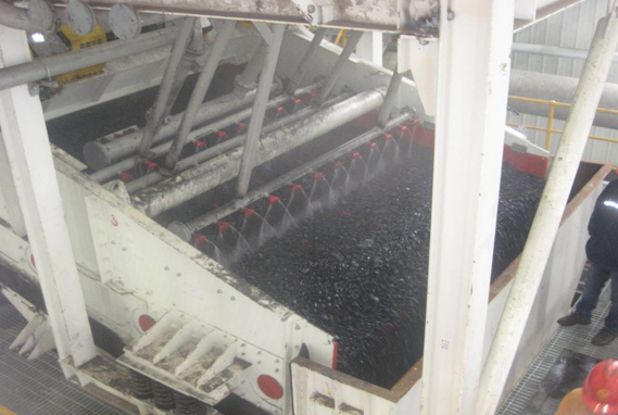 山西長平煤業(yè)選煤廠改擴建工程振動篩聯(lián)合試運轉(zhuǎn)成功