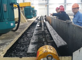 兗州煤業(yè)濟(jì)寧二號(hào)煤礦選煤廠帶煤聯(lián)合試運(yùn)轉(zhuǎn)