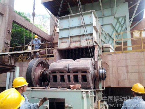 樅陽海螺公司一二期砂巖礦破碎機