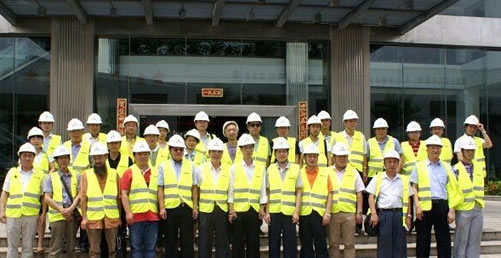 福建省砂石協會三屆三次常務理事會參會代表合影