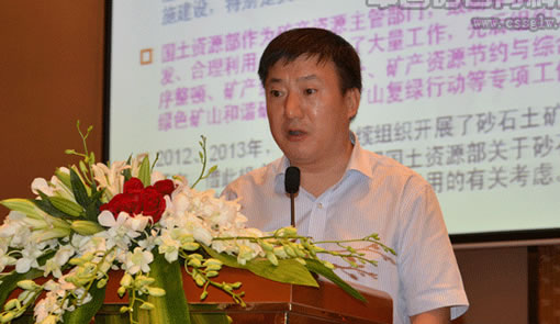 國土資源部礦產開發管理司處長王史堂