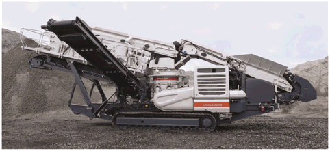 Lokotrack&reg; LT220D是當今結構最為緊湊的移動式組合破碎篩分站，其設計注重整體工藝性能、而非單臺設備