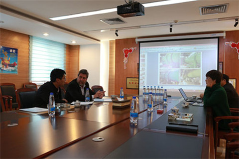 與澳洲客商進(jìn)行煤泥干燥、低階煤提質(zhì)等項(xiàng)目的技術(shù)交流