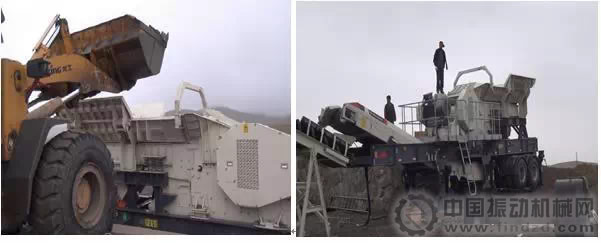 特雷克斯南方路機破碎篩分設(shè)備亮相新疆高海拔工地