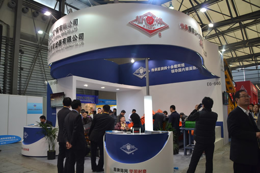 知名篩網供應商上海盾牌篩網寶馬展展出專利篩網產品