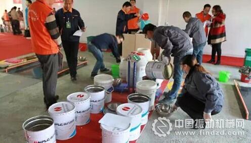 南方路機(jī)提供的高品質(zhì)機(jī)制砂、石配制C40自密實(shí)混凝土