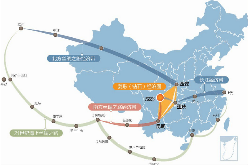 西部多條鐵路開展前期工作 將形成&ldquo;一帶一路&rdquo;新通道