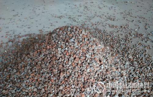 南通建筑垃圾資源化處置中心生產出的砂石骨料