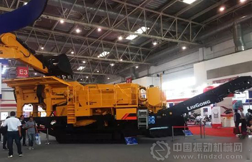 履帶式顎式破碎站