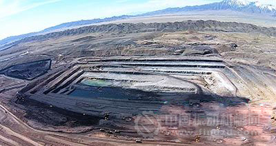黑山露天礦一角。