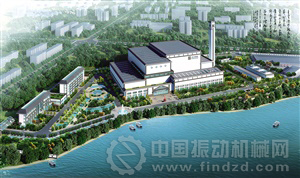 生活垃圾焚燒發電項目建成效果圖