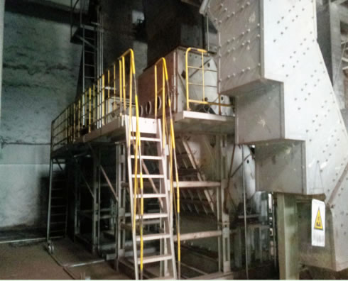 濟南中燃攀鋼西昌原料廠塊礦篩