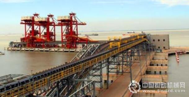 圖為太倉港區高智能協鑫散貨碼頭。