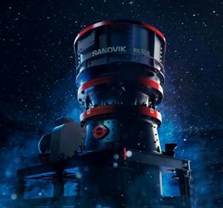 山特維克CS550新圓錐高精度超級破碎機