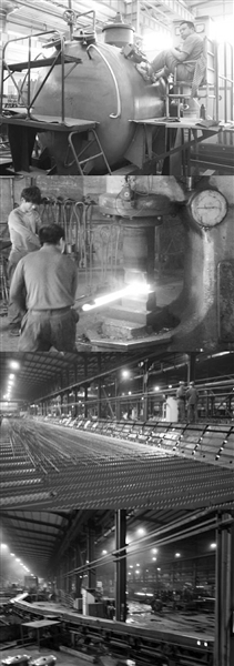 ②③④⑤鋼研晟華工程公司與遷安鑫達鋼鐵開展耐腐蝕高強度抗震鋼筋工藝研發