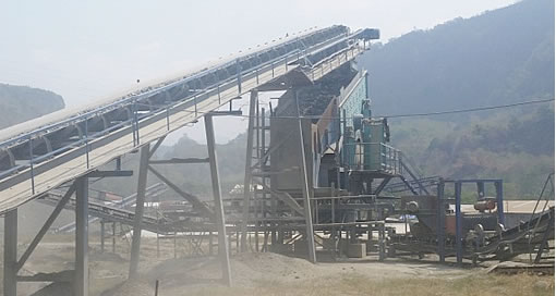 圖三 3YKR2460H用于預先篩分