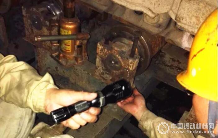 點檢故障螺絲、托輪