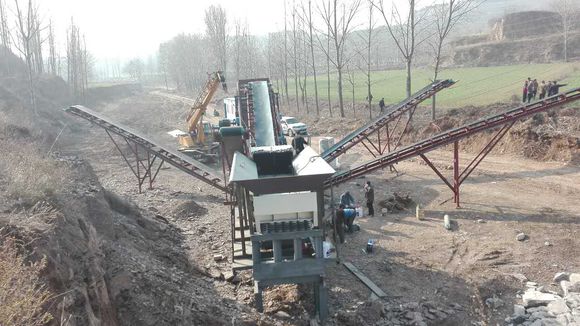 礦山移動式破碎站