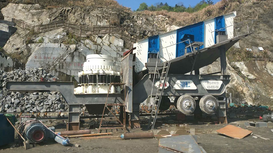 礦山移動式破碎站