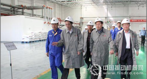 榆林市委書記戴征社（左二）來區調研指導工作